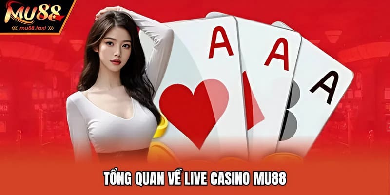 Tổng quan về live casino MU88